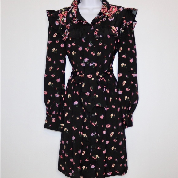 💐HostPick💐Jill Stuart Printed Ruffled Shirtdress - Picture 4 of 6